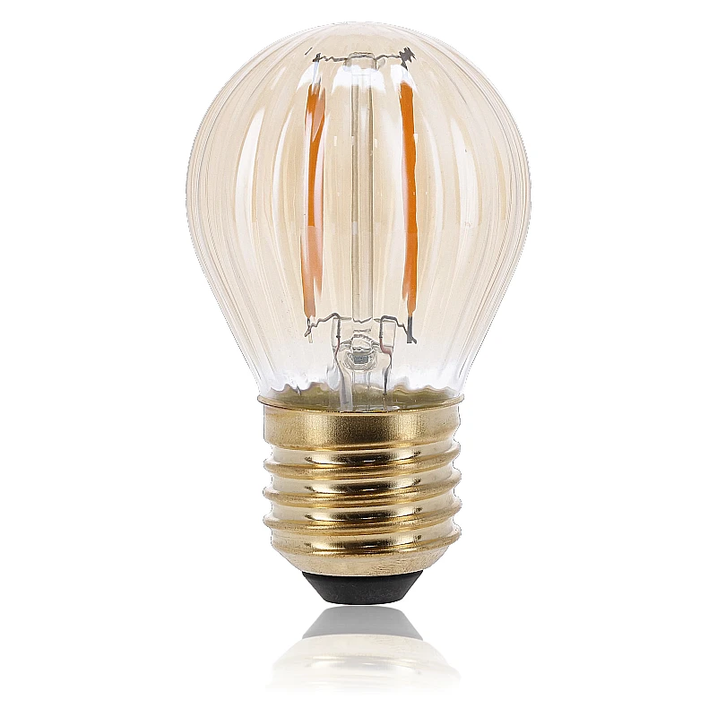 LED FILAMENT | E27 | KOGEL MINI | DIMBAAR | AMBER | 2W | 2000K