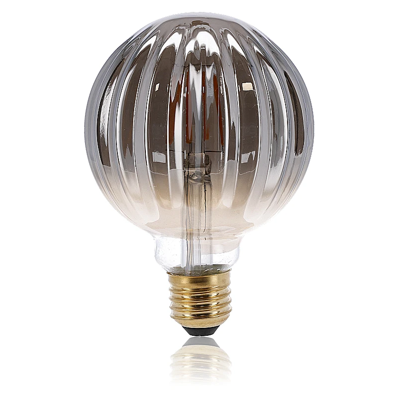 LED FILAMENT | E27 | GLOBE M | DIMBAAR | SMOKY | 5W | 2000K