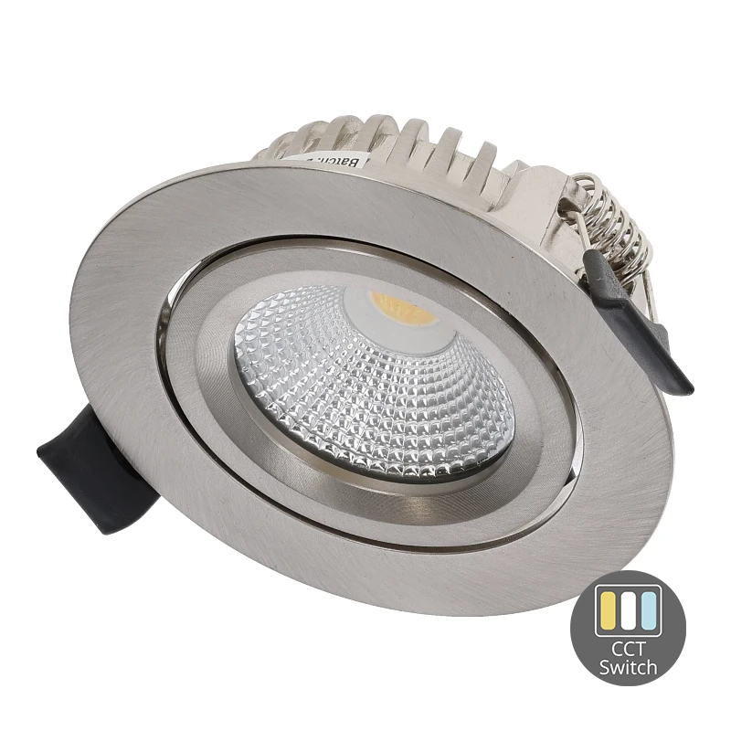 LED INBOUWSPOT | VARDA | SLIM-FIT | 6W | DIM | ZILVER | CCT-SWITCH