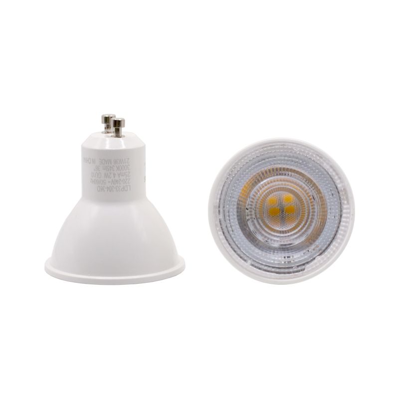 LED-spot GU10 4.2W flame-wit (2200K) dimbaar 36°