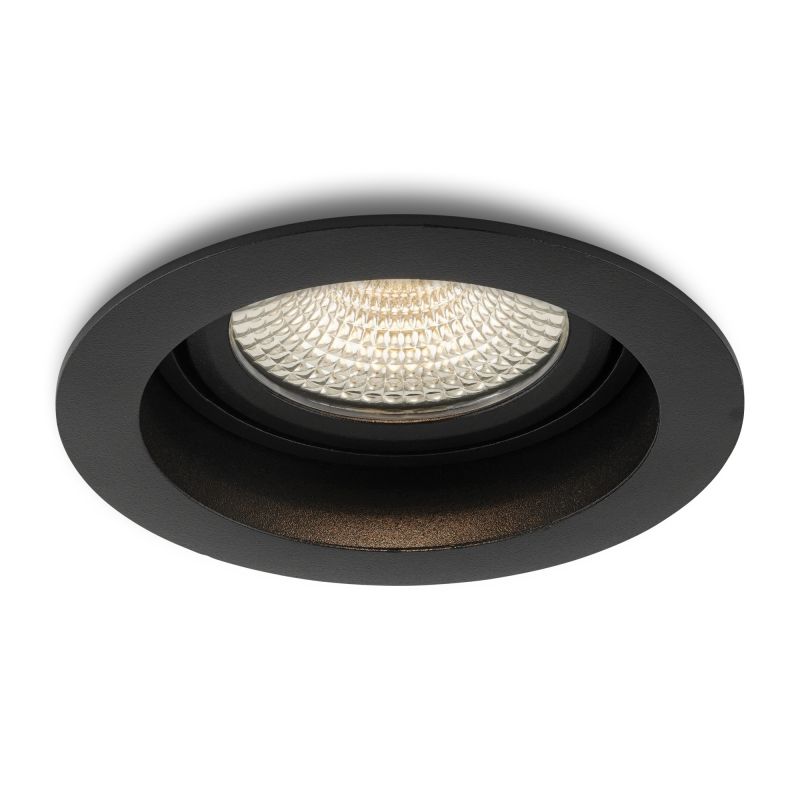 LED-inbouwspot Mezzano zwart 5W dimbaar