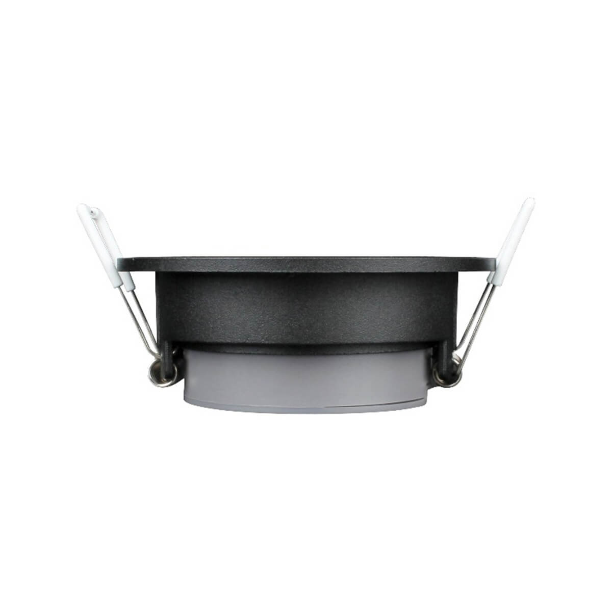 HALUX Led downlight 6W Dim to Warm IP44 zwart