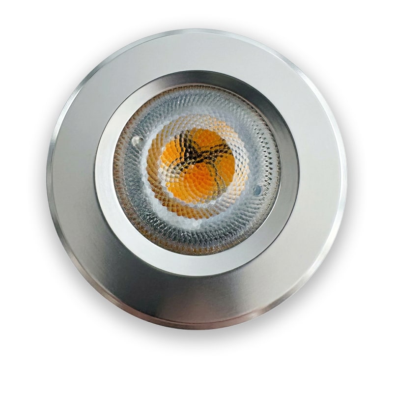 LED MINI INBOUWSPOT PHOBOS 2W DIM2WARM ZILVER