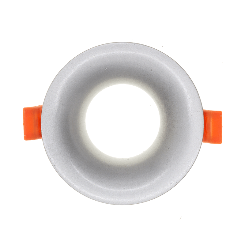GU10 / MR16 SPOT INBOUW ARMATUUR GANYMEDE ZILVER