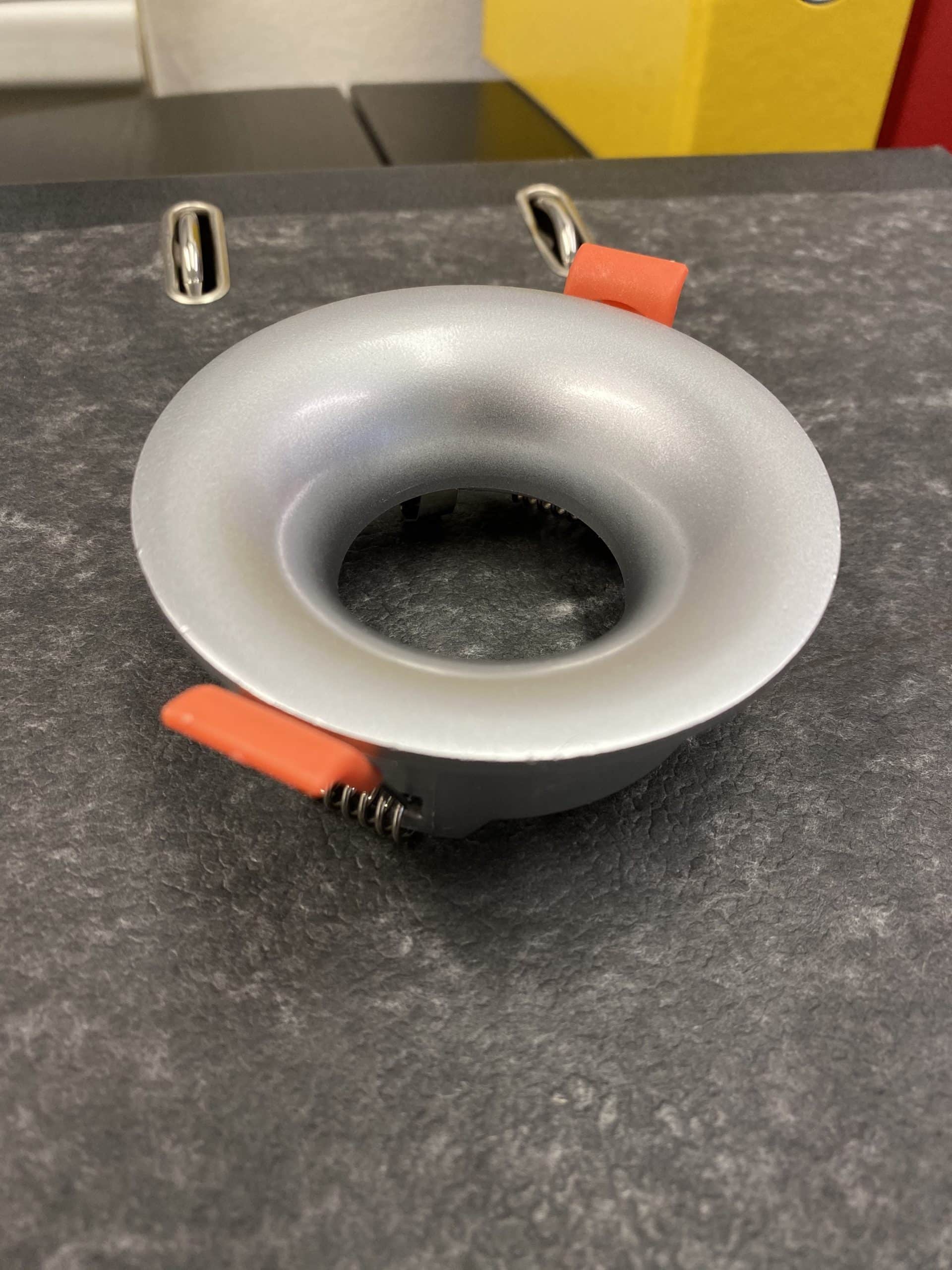 GU10 / MR16 SPOT INBOUW ARMATUUR GANYMEDE ZILVER