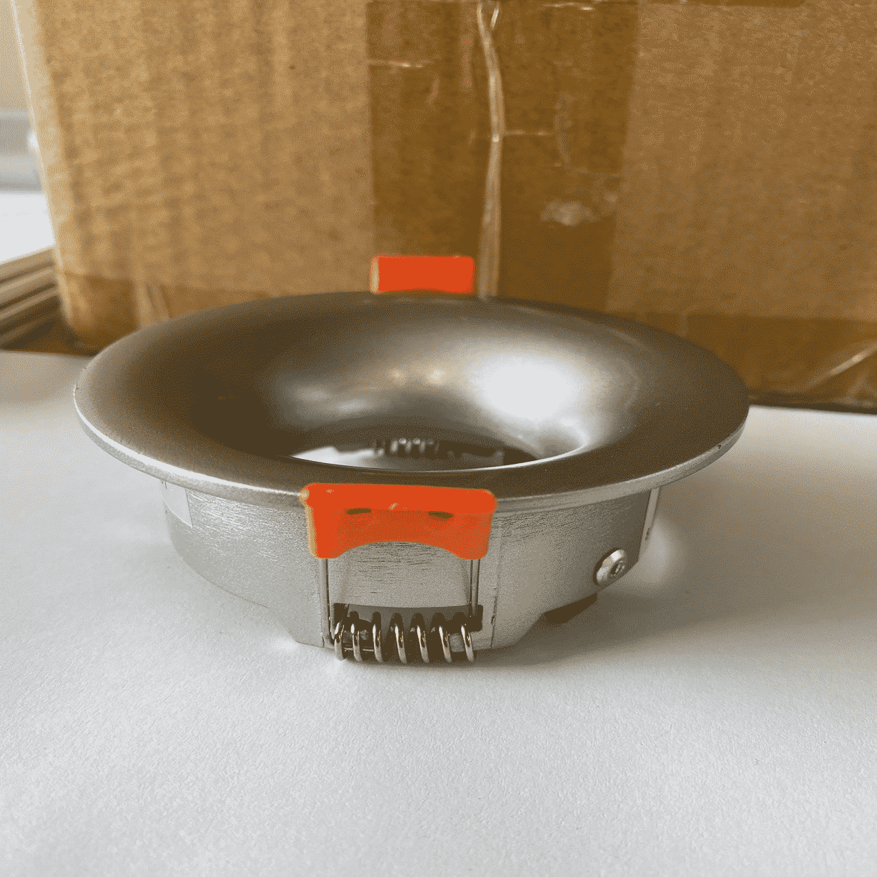 GU10 / MR16 SPOT INBOUW ARMATUUR GANYMEDE ZILVER