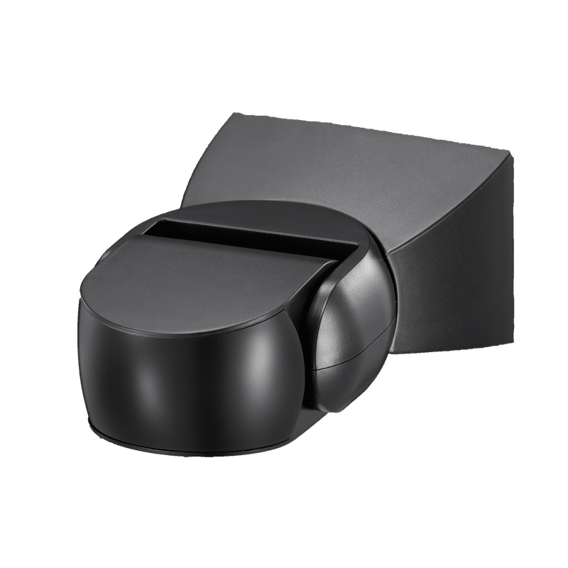Bewegingsmelder Opbouw Muur 180° – PIR Sensor IP65 Zwart