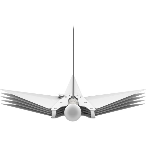 LED kerstster 3D, Ø 56 cm, op batterijen