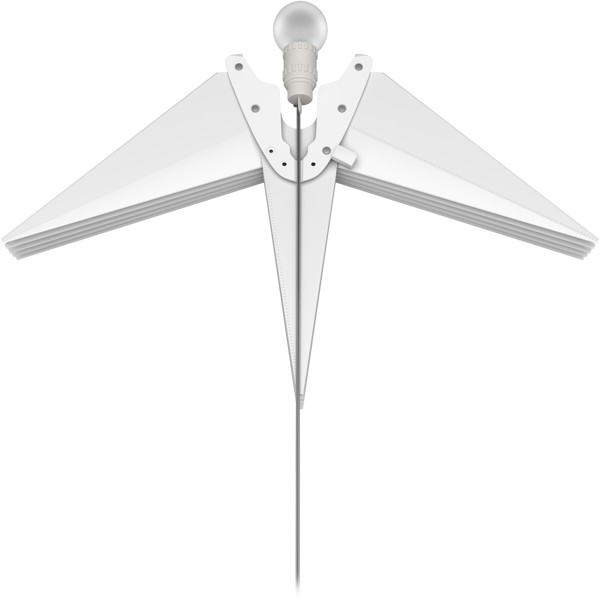 LED kerstster 3D, Ø 56 cm, op batterijen